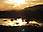 Sunset over Gold Moutain, Morrinhos, MG, Brazil