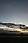 Contrail from Airplane, Sunset