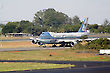 Air Force One Readying to take off from Brasilia, Brazil