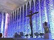 Dom Bosco Sanctuary interior, Brasilia, Brazil