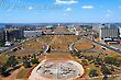 Panoramic View of Brasilia From TV Tower Platform, Dry Season, Brazil