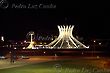 Brasilia's Metropolitan Cathedral, Night View