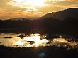 Sunset over Gold Moutain, Morrinhos, MG, Brazil