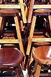 Wood Stools Geometry, Brasilia, Brazil