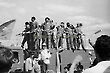 Brazilian Football Team Arrival in Brasilia, World Cup Champion, 1970