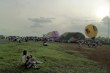 Baloons in late afternoon