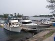 Boats in Georgian Bay, Ontario, Canada