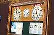 Woodbridge Quay Tide Clock, Suffolk, England