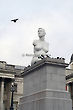 Marc Quinn's sculpture of Alison Lapper,Trafalgar Square London, England