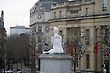 Marc Quinn's sculpture of Alison Lapper,Trafalgar Square London, England